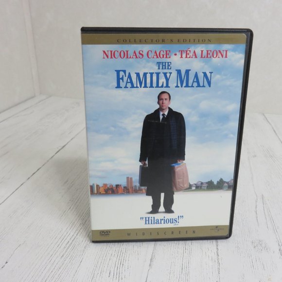The Family Man DVD with Nicolas Cage and Tea Leoni - Picture 1 of 2